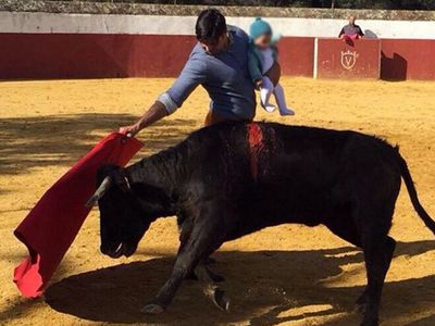 Fran Rivera y su hija
