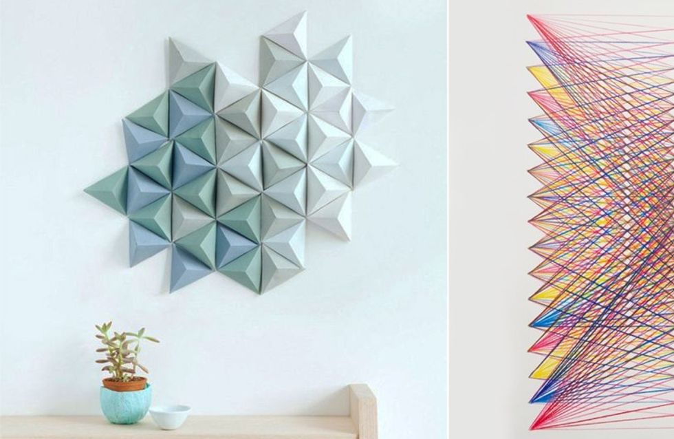 5 geniale DIY-Hacks für Wand-Deko zum Selbermachen