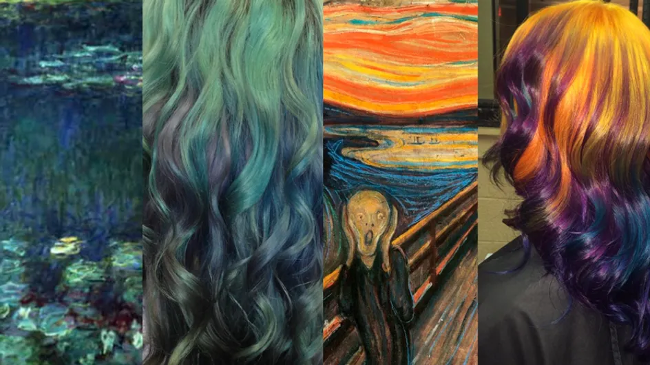 This Girl Can Dye Hair To Look Like Fine Art And We Are Obsessed