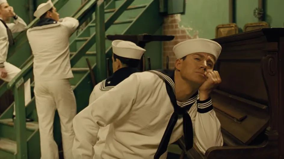 Are You Ready To Be Serenaded By Channing Tatum Singing & Dancing In A Cute Sailor's Outfit?