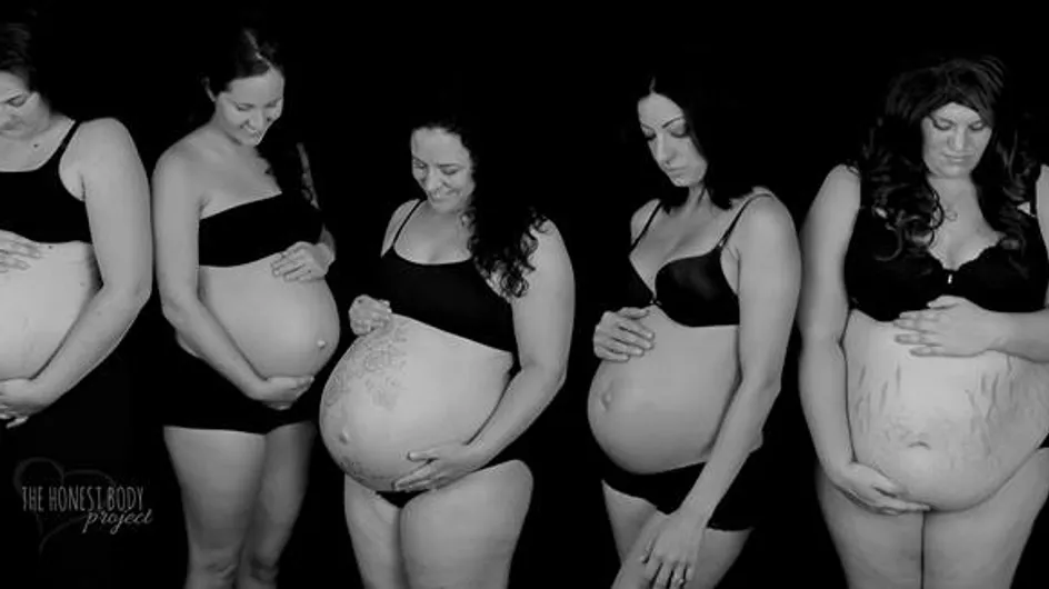 7 mujeres embarazadas muestran su cuerpo para el proyecto "The Beauty in a Mother"