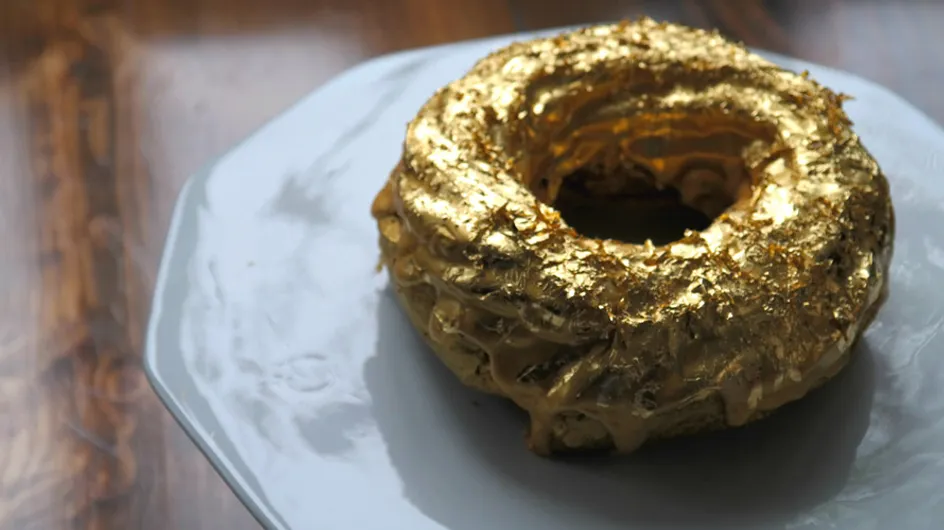 Donut de oro, la joya culinaria que triunfa