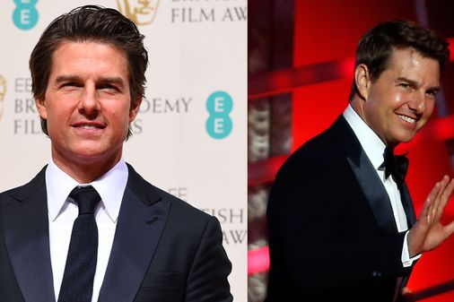 Tom Cruise antes y después