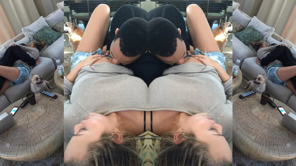 John Legend Was Snapped Kissing Chrissy Teigen's Baby Bump And We Are A Broody Mess Right Now