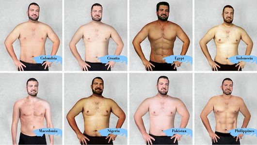 Hombre ideal según el país
