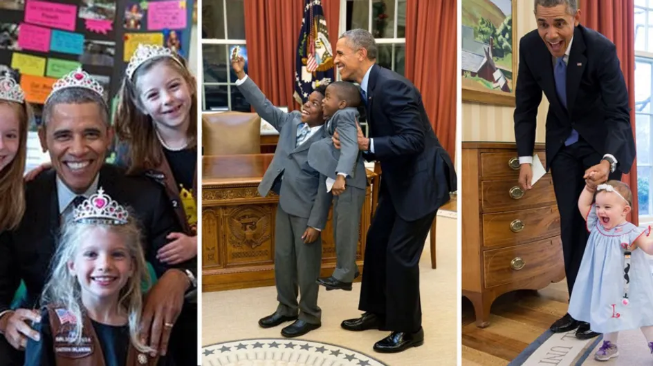#ObamaAndKids : l'attendrissante série photo qui prouve que ce président est définitivement très cool