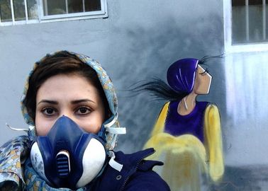 Shamsia Hassani, première grapheuse afghane peint la force des femmes