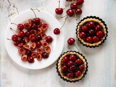Tartaletas de cerezas