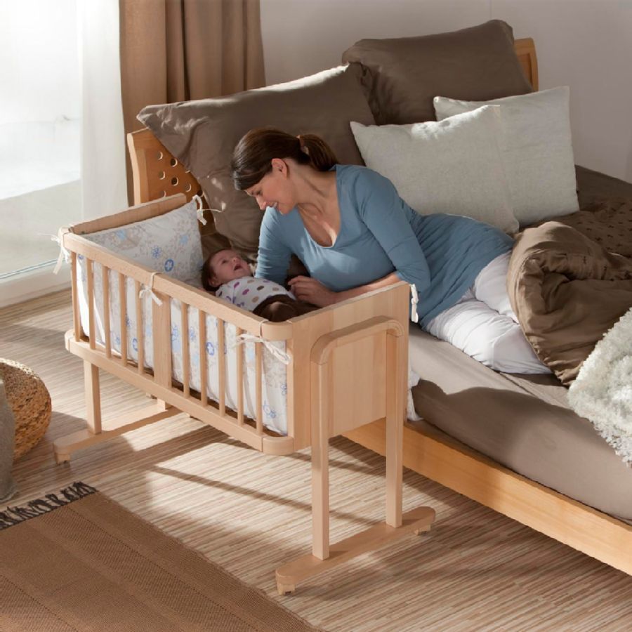 детская кроватка приставная к взрослой кровати