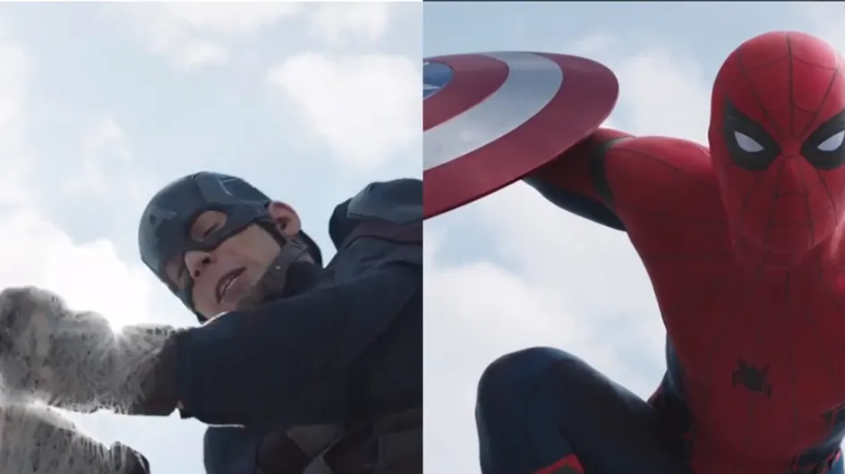 WATCH: New Captain America: Civil War Trailer Shows First Glimpse Of Spiderman