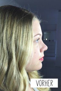 Wimpernverlängerung Vorher