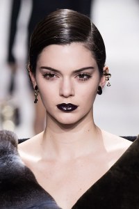 black lipstick