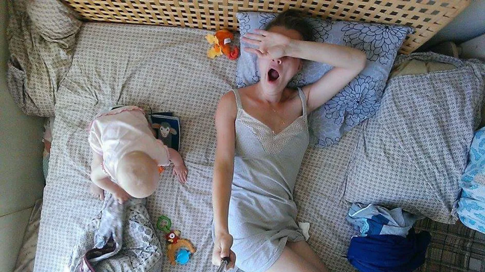 El día a día de una mamá documentado a través de un palo selfie