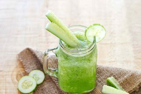 Zumo de pepino y apio