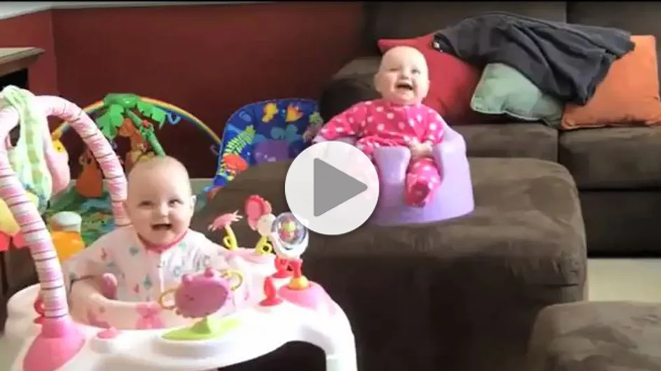Quoi de plus contagieux que le rire d'un bébé ? (Vidéo)