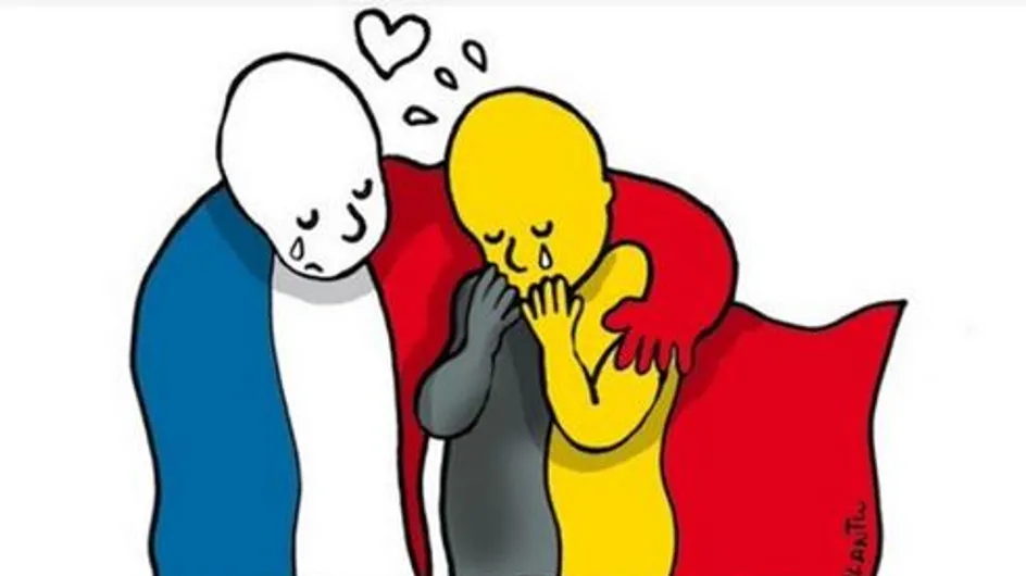 Attentats à Bruxelles : Les plus beaux hommages en dessins