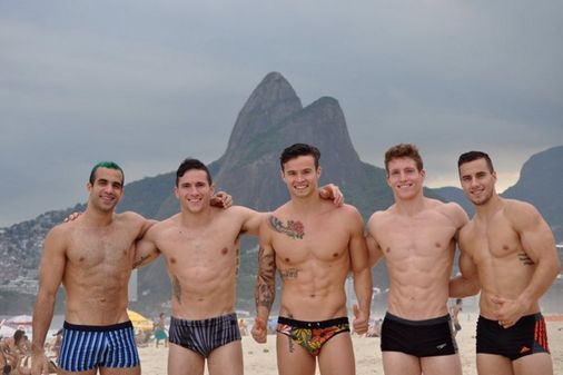 Parte del equipo de Estados Unidos