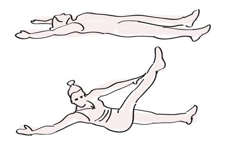 Abdominal cruzado