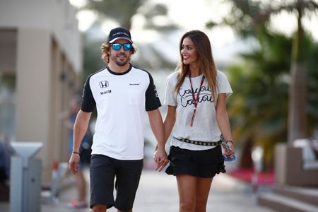 Lara Álvarez y Fernando Alonso