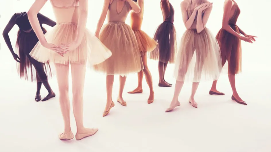 Christian Louboutin démocratise le "nude" avec une collection de ballerines