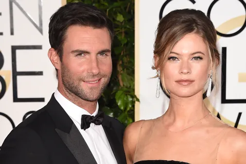 Adam Levine y Behati Prinsloo