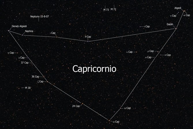 Constelación de Capricornio