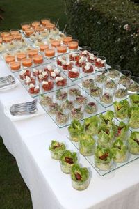 Aperitivos de boda