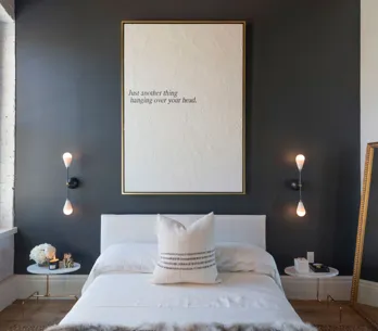 16 ideas para decorar las paredes del dormitorio