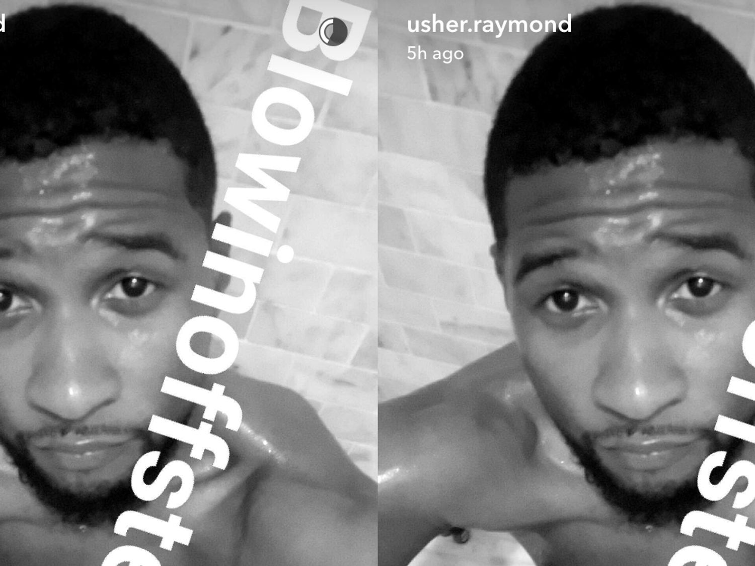 Usher Just Introduced Everyone On SnapChat To Usher Jr