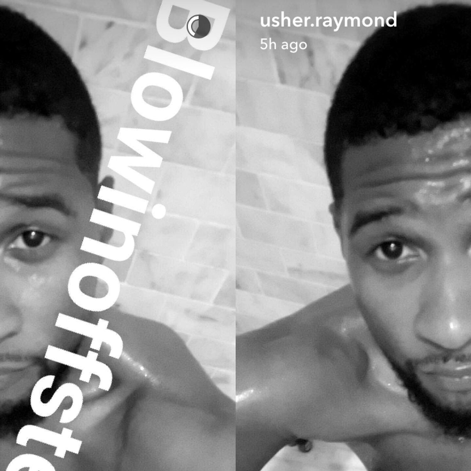 Usher Just Introduced Everyone On SnapChat To Usher Jr