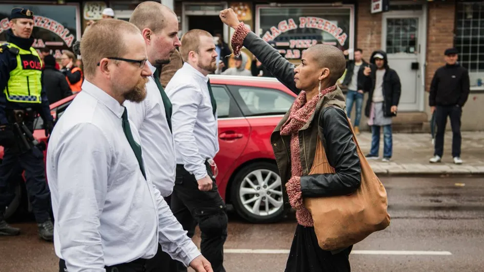 La femme de la semaine : Tess Asplund, symbole de paix face au néo-nazisme