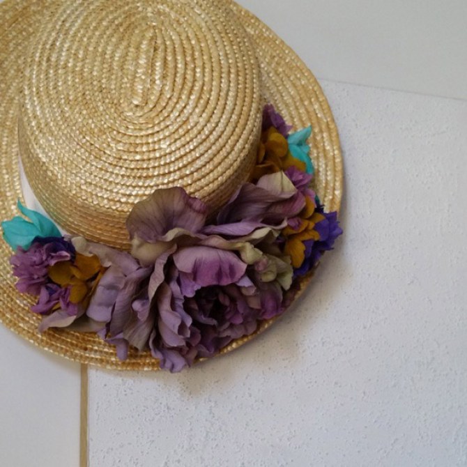 Sombrero peonias