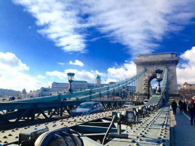 Puente de las Cadenas, Budapest Hungría