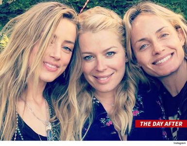 Amber Heard y sus amigas