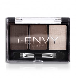Kit de Sombras para Sobrancelhas, i-ENVY by Kiss NY, R$ 35