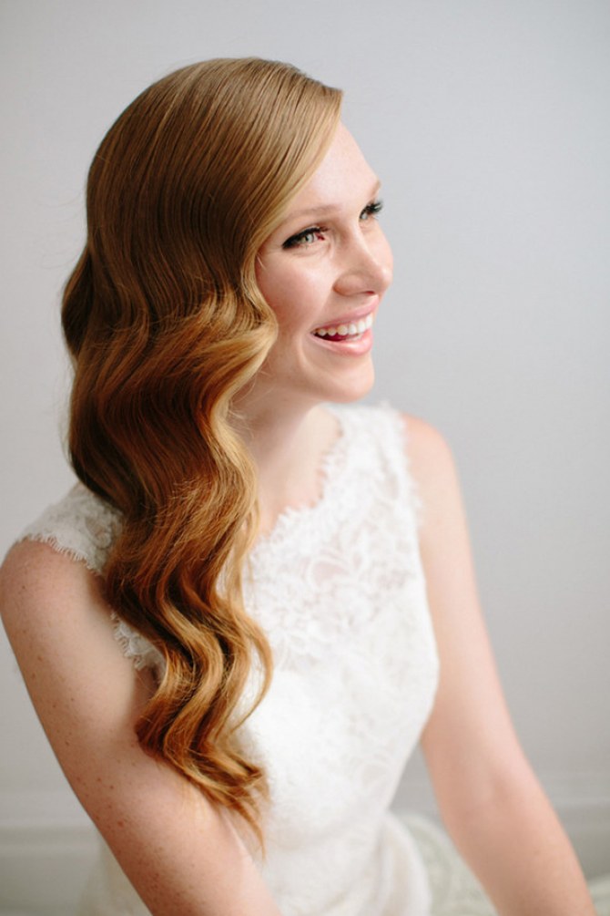 Raffinierte Side Swept Frisuren
