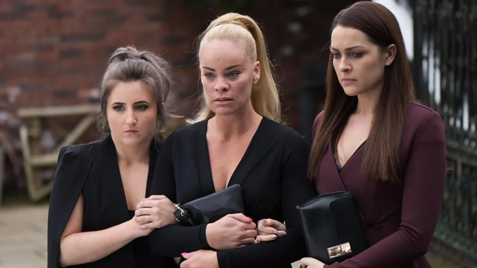 Hollyoaks 14/6 - Grace and Sienna prepare for Trevor’s funeral