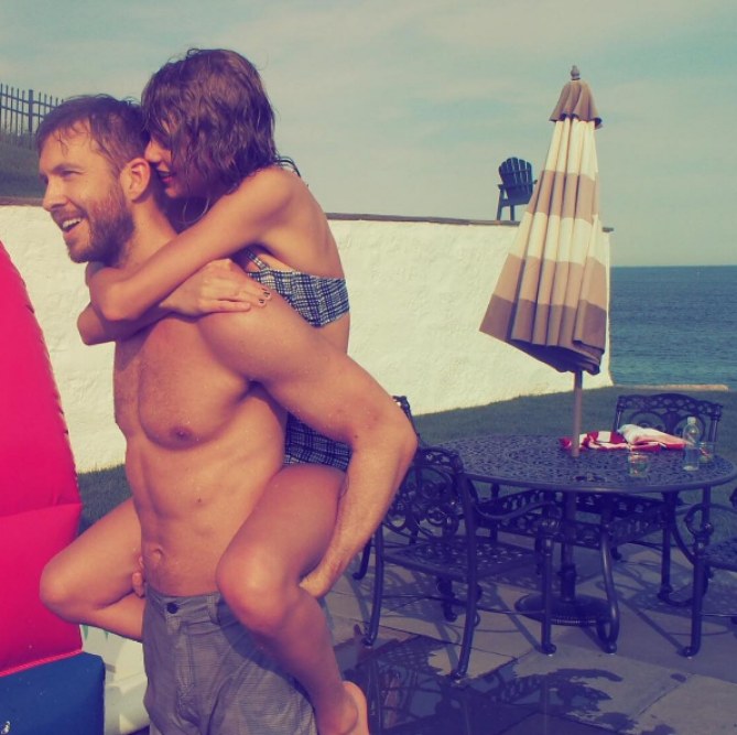 Taylor Swift y Calvin Harris