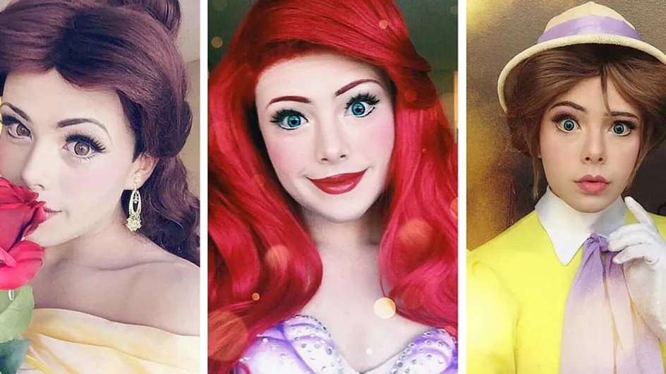 Vous ne devinerez jamais qui se cache derrière ces princesses Disney
