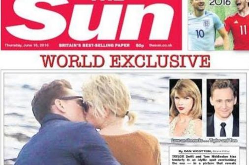 Taylor Swift y Tom Hiddleston