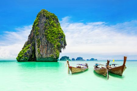 Playa de Koh Poda, en Tailandia