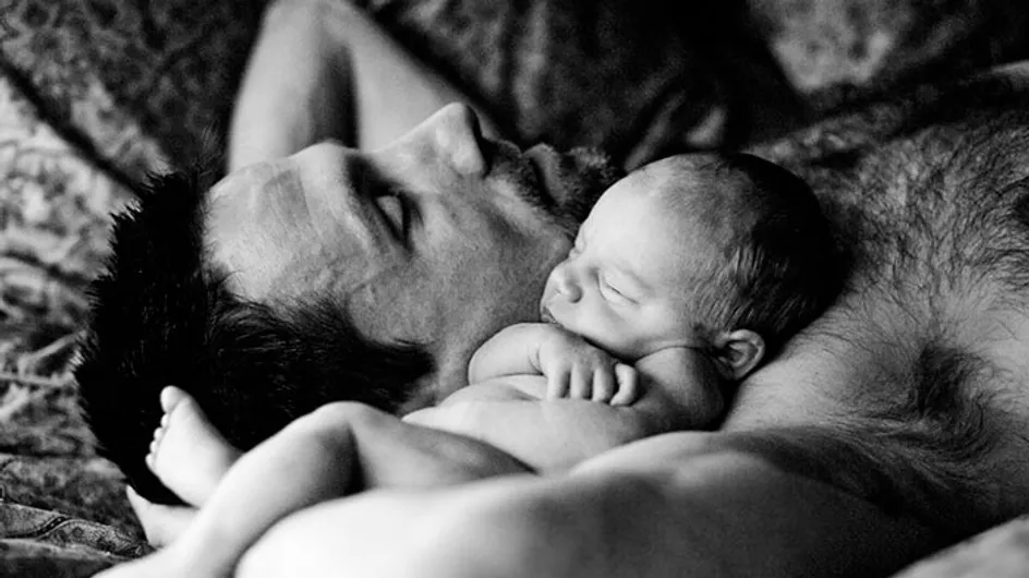 20 imágenes que prueban que la paternidad saca el lado más tierno de los hombres
