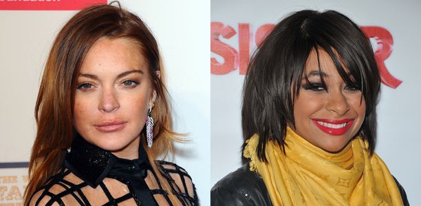 Lindsay Lohan y Raven Symoné