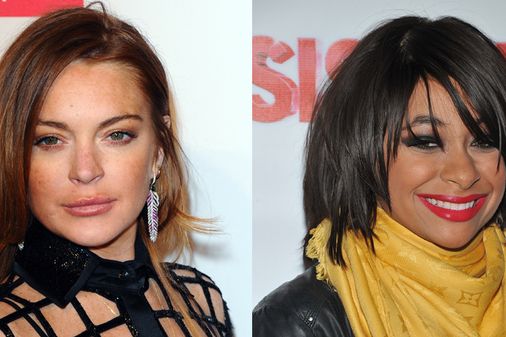 Lindsay Lohan y Raven Symoné