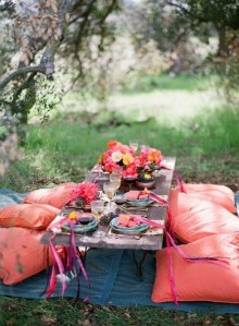 Decoração de casamento Boho