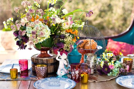 Decoração de casamento Boho