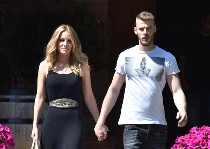 Edurne y David de Gea