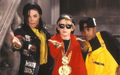 Michael Jackson y Macaulay Culkin