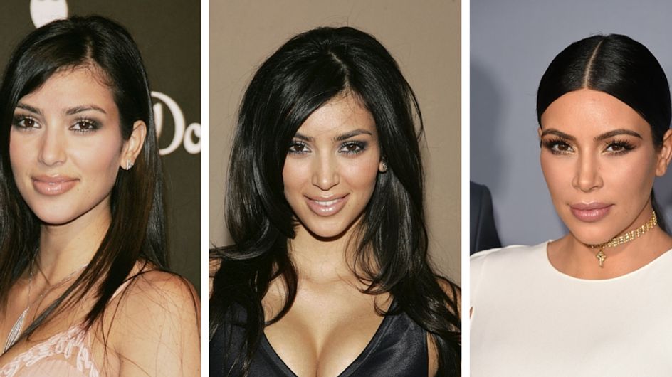Kim Kardashian Avant Chirurgie Les Anges Kim Kardashian avant/après : son évolution en images