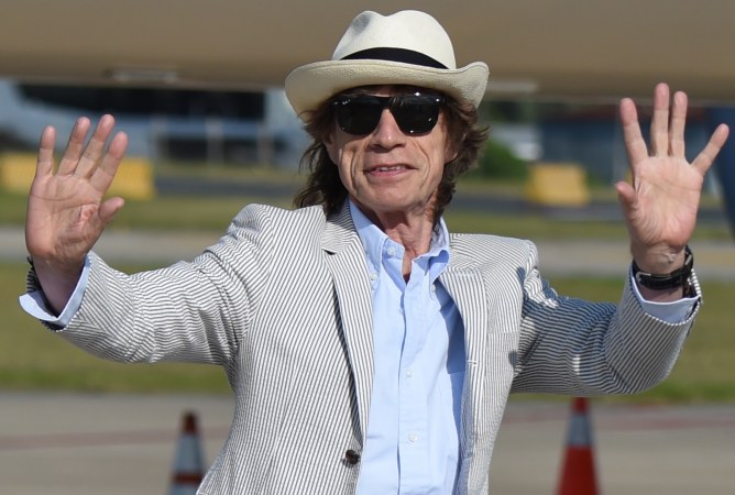 Mick Jagger a los 73